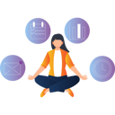 پیش‌نمایش فایل girl-meditating-to-balance-life-10243734 از پک تعادل زندگی