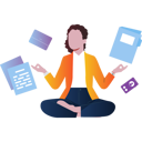 پیش‌نمایش فایل girl-meditating-to-maintain-balance-in-her-life-10243740 از پک تعادل زندگی