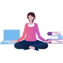 پیش‌نمایش فایل girl-reducing-stress-through-meditation-10243739 از پک تعادل زندگی