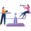 پیش‌نمایش فایل girls-working-to-balance-life-10243712 از پک تعادل زندگی