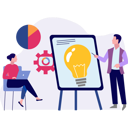 پیش‌نمایش فایل boy-and-girl-dcussing-business-idea-10094710 از پک فناوری اینترنت