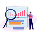 پیش‌نمایش فایل boy-looking-for-graph-with-magnifier-10094627 از پک فناوری اینترنت
