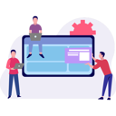 پیش‌نمایش فایل boys-working-on-laptop-10094670 از پک فناوری اینترنت