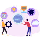 پیش‌نمایش فایل boys-working-with-internet-technology-10094707 از پک فناوری اینترنت