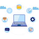 پیش‌نمایش فایل laptop-connected-to-internet-10094632 از پک فناوری اینترنت