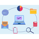 پیش‌نمایش فایل laptop-connected-to-internet-10094664 از پک فناوری اینترنت
