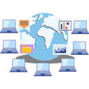 پیش‌نمایش فایل laptops-connected-to-internet-10094644 از پک فناوری اینترنت