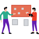 پیش‌نمایش فایل businessman-and-employee-are-discussing-their-schedule-10212788 از پک فضای کار