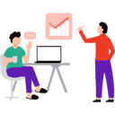 پیش‌نمایش فایل businessman-and-employee-are-talking-about-business-graphs-10212787 از پک فضای کار