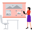 پیش‌نمایش فایل employee-is-presenting-graphical-data-10212792 از پک فضای کار