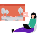 پیش‌نمایش فایل girl-is-discussing-image-10212800 از پک فضای کار