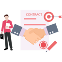 پیش‌نمایش فایل business-partners-are-finalizing-agreement-deal-10260259 از پک قرارداد