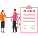 پیش‌نمایش فایل business-partners-are-finalizing-deal-10260305 از پک قرارداد