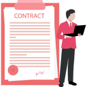 پیش‌نمایش فایل businessman-is-signing-business-contract-10260260 از پک قرارداد