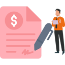 پیش‌نمایش فایل businessman-is-signing-business-contract-10260342 از پک قرارداد