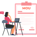 پیش‌نمایش فایل businesswoman-is-reading-mou-form-10260283 از پک قرارداد