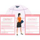 پیش‌نمایش فایل businesswoman-is-signing-international-business-contract-10260311 از پک قرارداد