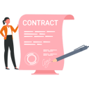 پیش‌نمایش فایل businesswoman-is-signing-partnership-contract-10260333 از پک قرارداد