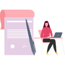 پیش‌نمایش فایل businesswoman-is-verifying-business-contract-10260300 از پک قرارداد