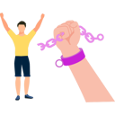 پیش‌نمایش فایل boy-is-free-from-shackles-10283801 از پک حقوق بشر