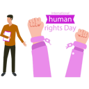 پیش‌نمایش فایل businessman-is-supporting-human-rights-10283712 از پک حقوق بشر