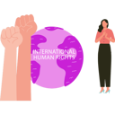 پیش‌نمایش فایل girl-is-leading-the-protest-rally-10283792 از پک حقوق بشر