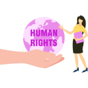 پیش‌نمایش فایل girl-is-standing-for-human-rights-justice-10283726 از پک حقوق بشر