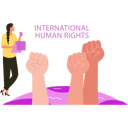 پیش‌نمایش فایل girl-is-standing-for-human-rights-justice-10283793 از پک حقوق بشر
