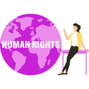 پیش‌نمایش فایل girl-is-working-for-human-rights-10283805 از پک حقوق بشر