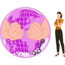 پیش‌نمایش فایل world-is-shackled-in-chains-10283798 از پک حقوق بشر