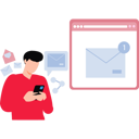 پیش‌نمایش فایل boy-receives-an-email-10292178 از پک شبکه اجتماعی