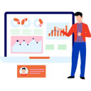 پیش‌نمایش فایل businessman-is-giving-presentation-10296302 از پک برنامه وب و موبایل