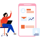 پیش‌نمایش فایل employee-is-analyzing-business-graph-10296282 از پک برنامه وب و موبایل