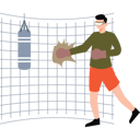 پیش‌نمایش فایل boy-boxing-while-wearing-vr-10309928 از پک متاورس