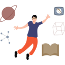 پیش‌نمایش فایل boy-is-enjoying-virtual-space-10309929 از پک متاورس