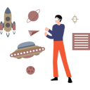 پیش‌نمایش فایل boy-is-in-space-wearing-vr-10309908 از پک متاورس
