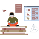 پیش‌نمایش فایل boy-reading-while-wearing-vr-10309903 از پک متاورس