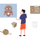 پیش‌نمایش فایل boy-talking-to-robot-online-10309937 از پک متاورس