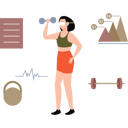 پیش‌نمایش فایل girl-exercising-wearing-vr-10309891 از پک متاورس