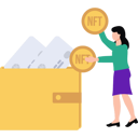 پیش‌نمایش فایل businesswoman-is-saving-money-in-crypto-wallet-10311038 از پک ان‌اف‌تی (توکن غیرمثلی)