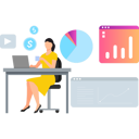 پیش‌نمایش فایل girl-is-working-at-her-desk-10311619 از پک کسب و کار هوشمند