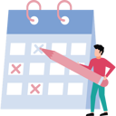 پیش‌نمایش فایل boy-is-marking-the-calendar-10376776 از پک پایان سال