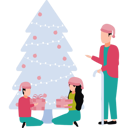 پیش‌نمایش فایل children-are-celebrating-christmas-10376746 از پک پایان سال