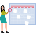 پیش‌نمایش فایل girl-looking-at-the-notes-on-the-board-10376779 از پک پایان سال