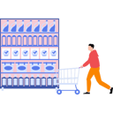 پیش‌نمایش فایل boy-is-buying-detergent-from-store-10351851 از پک سوپرمارکت