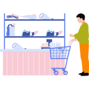 پیش‌نمایش فایل boy-is-buying-meat-and-vegetables-10351850 از پک سوپرمارکت