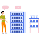 پیش‌نمایش فایل girl-is-buying-products-in-supermarket-10351877 از پک سوپرمارکت