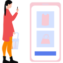 پیش‌نمایش فایل girl-is-doing-cloth-shopping-on-mobile-10351873 از پک سوپرمارکت