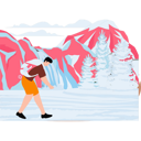 پیش‌نمایش فایل boy-is-hiking-in-hilly-area-10364546 از پک حیات وحش
