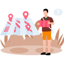 پیش‌نمایش فایل boy-is-hiking-with-the-help-of-map-10364525 از پک حیات وحش